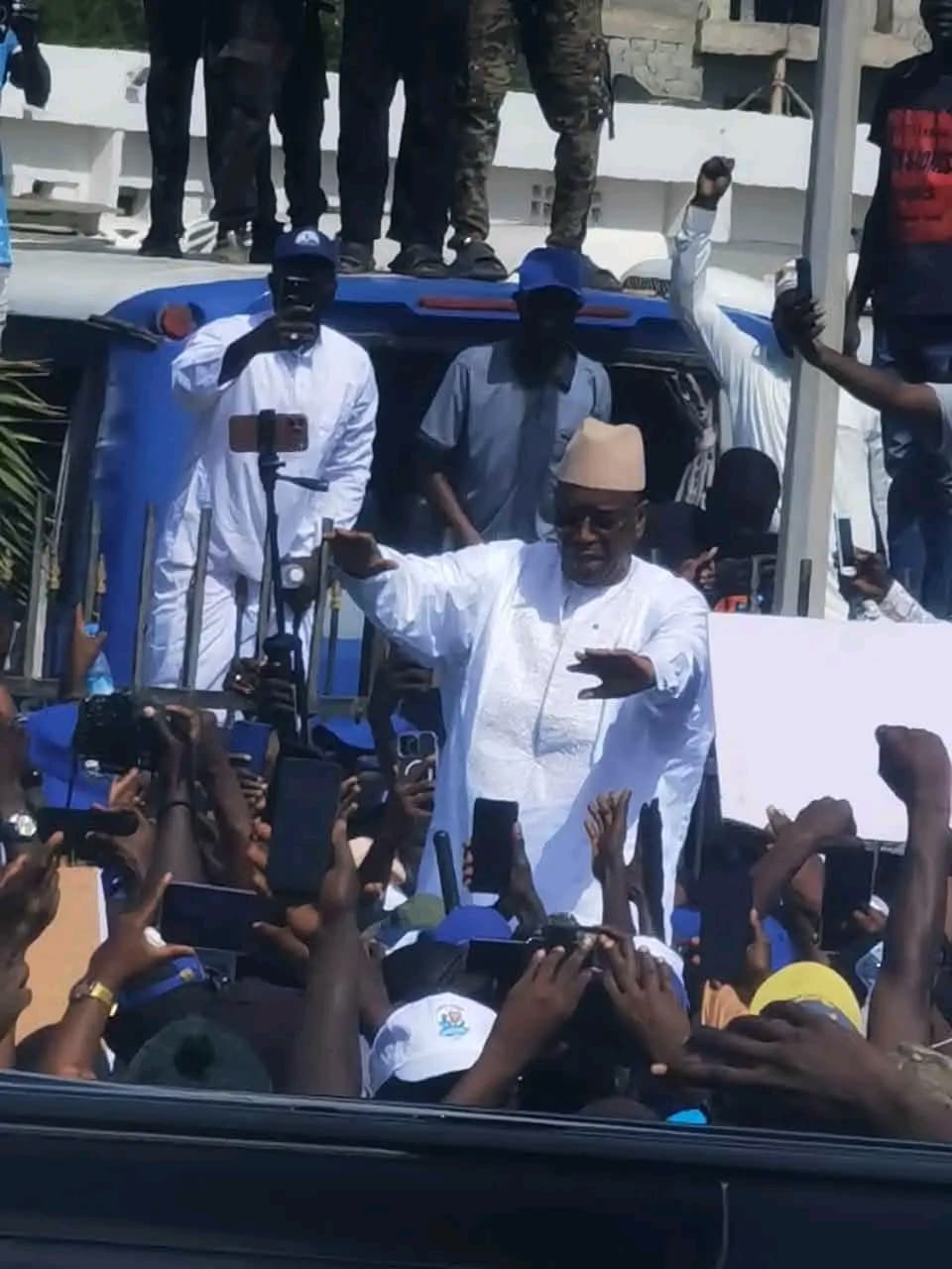 Sénégal : Macky Sall est arrivé