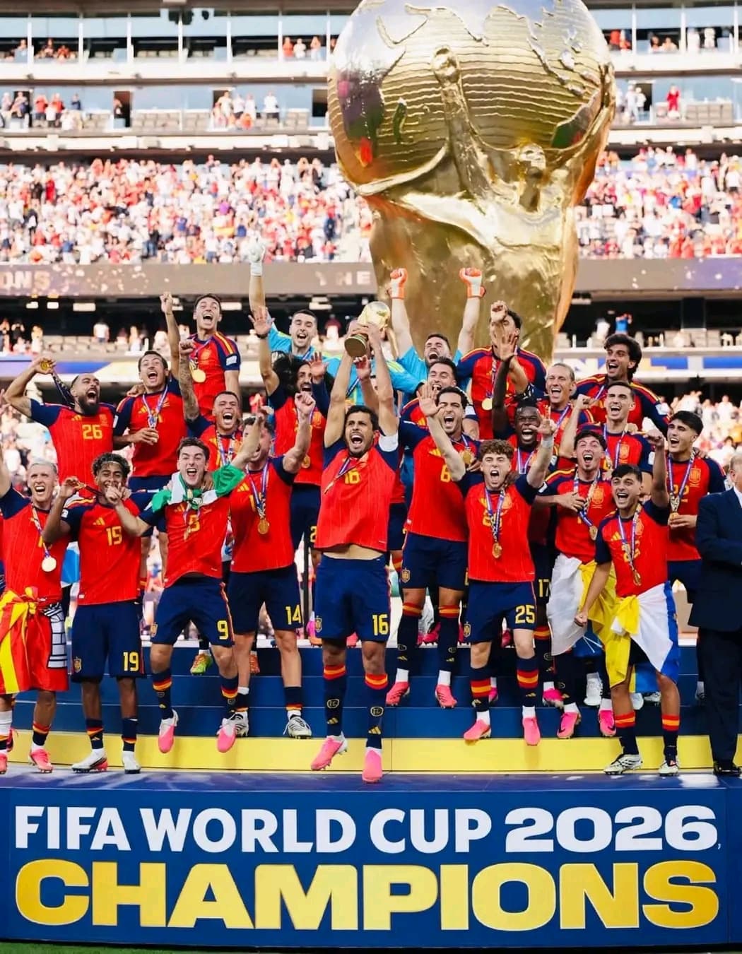 CDM : l'Espagne championne