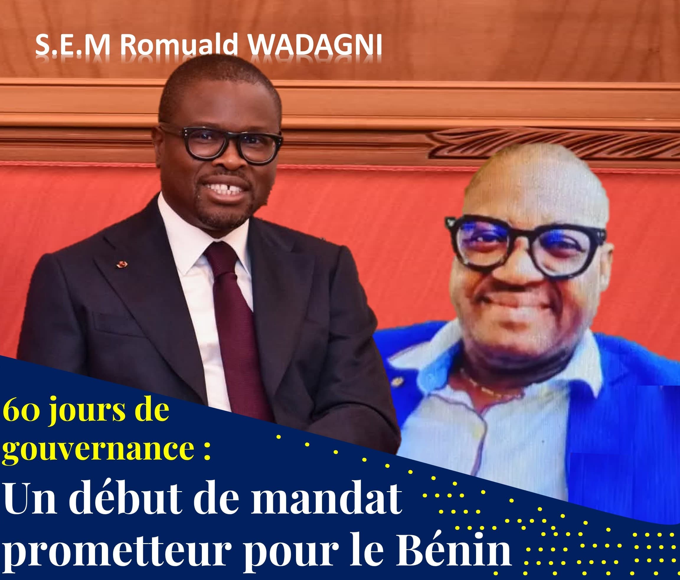 Soixante jours de gouvernance de Romuald Wadagni : Un début de mandat prometteur pour le Bénin