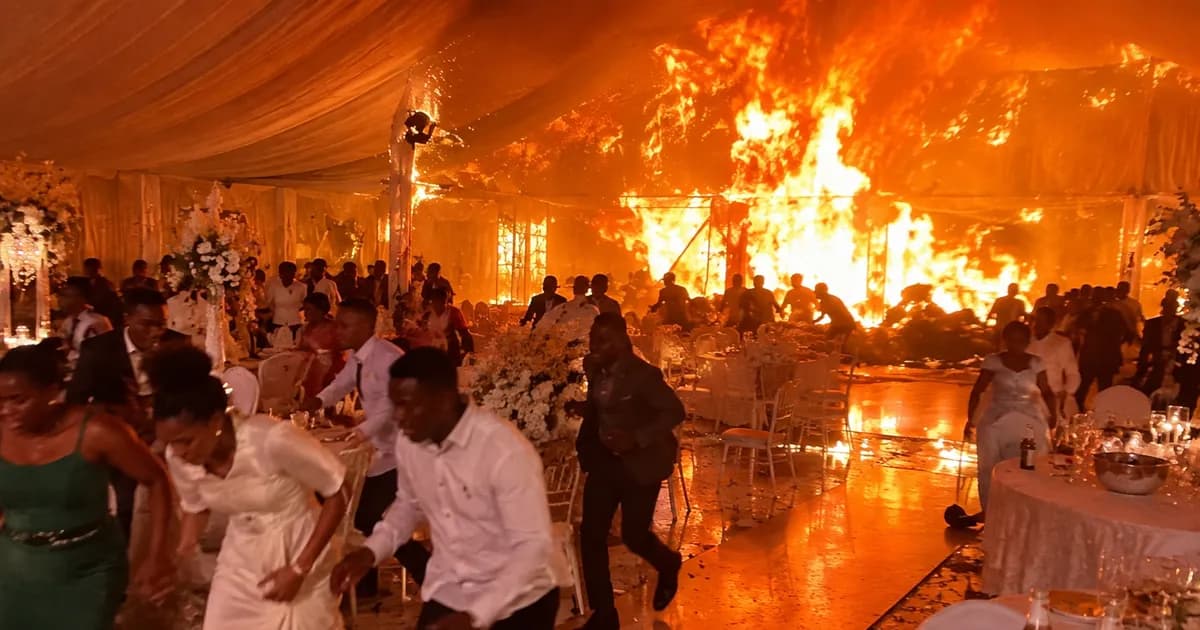 Un mariage vire au drame : l'incendie de la salle de l'événement fait 22 morts et des dizaines de blessés