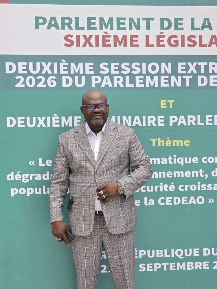 Parlement de la CEDEAO: l'he Kamel Ouassagari passe le témoin et formule un vœu