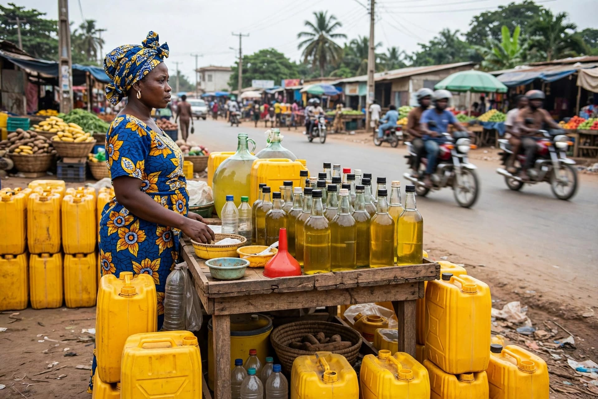 Flambée du prix de l'essence au Bénin : jusqu'à 1500 le litre dans certaines localités