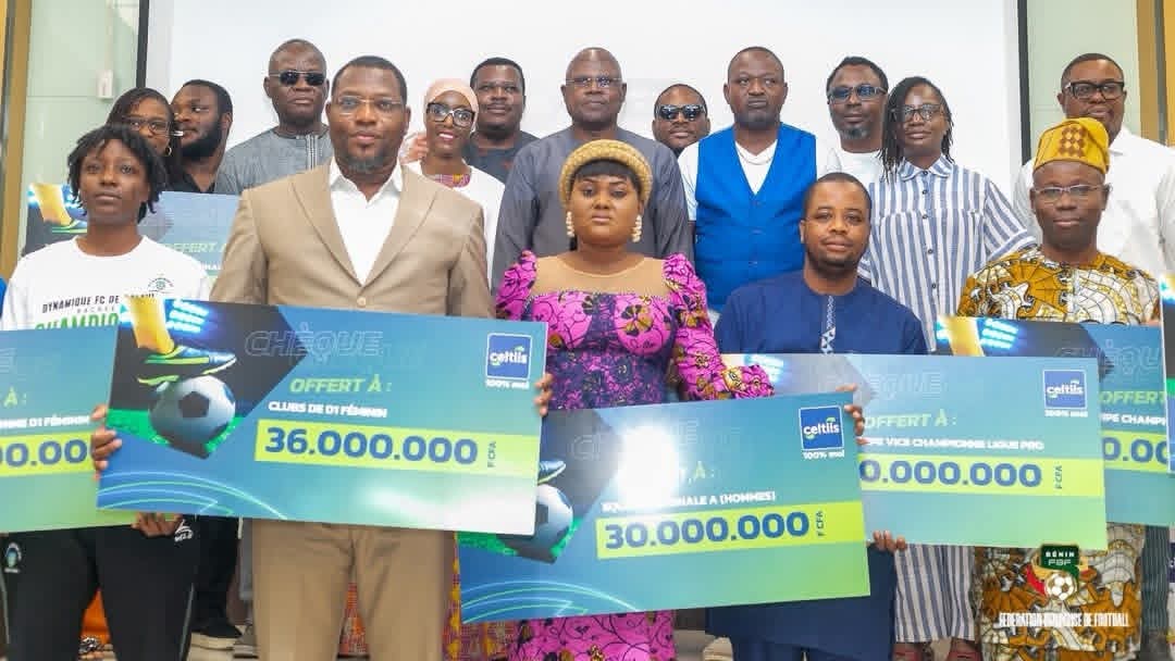 FBF / Celtiis Bénin : 230 millions fcfa pour booster le football béninois