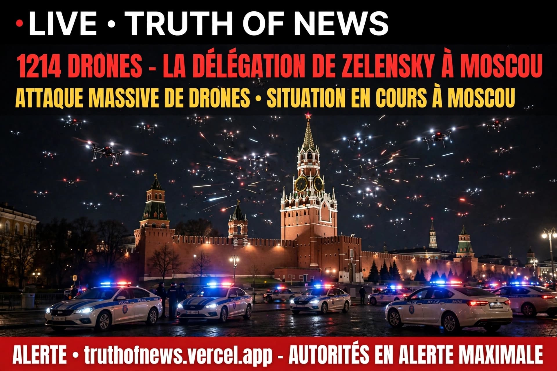 Sommet Russie-Afrique : Zelensky envoie "une délégation" de 1214 drones pour gâcher la fête à Moscou