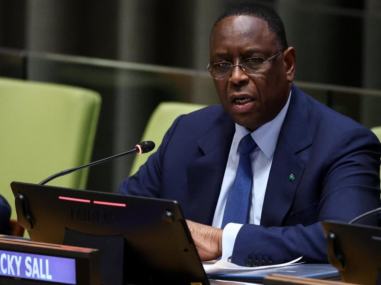Macky Sall lors de son audition